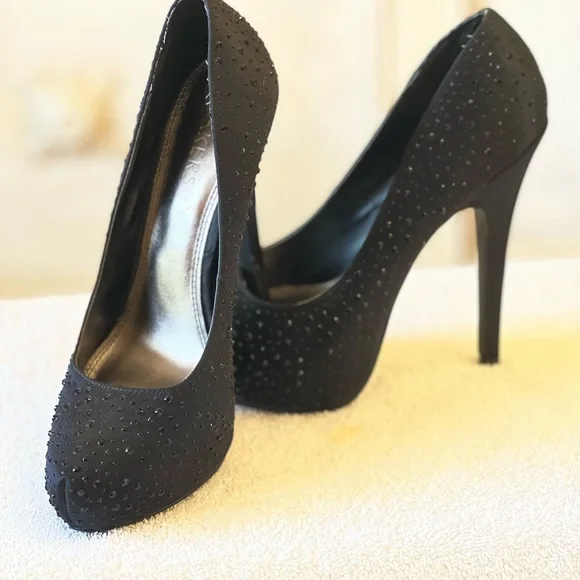 Bakers Shoes Bakers Black Palaace High Heels Poshmark